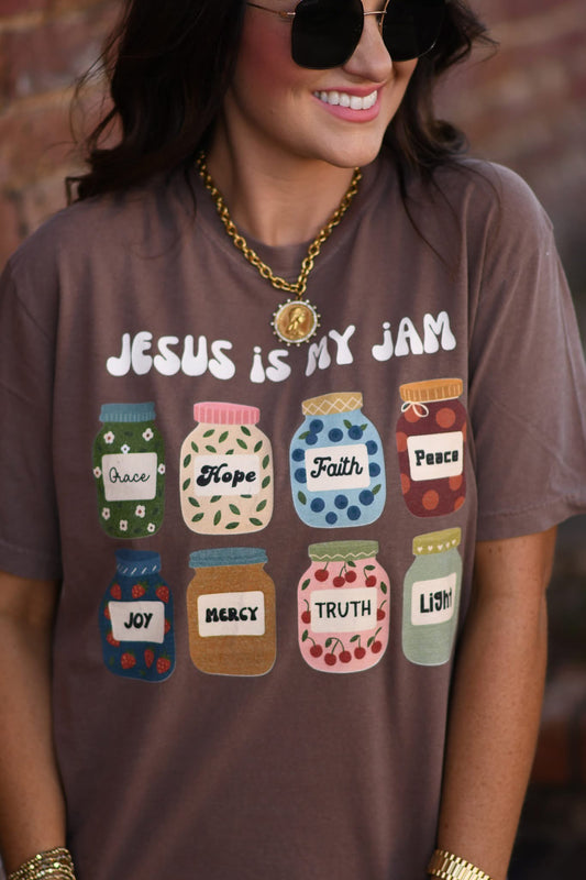 Jesus is my jam tee