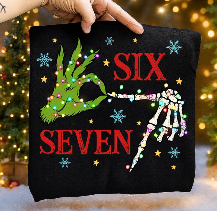 Grinchy 6 7   ADULT & YOUTH TEE OR PULLOVER