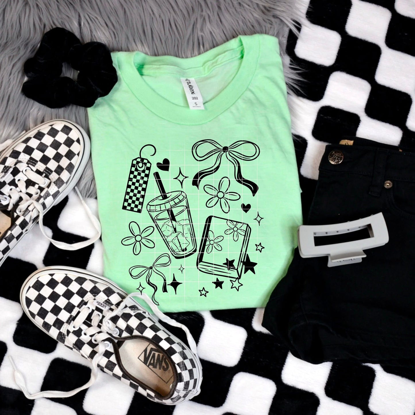 Just a girl simple design ADULT TEE OR PULLOVER