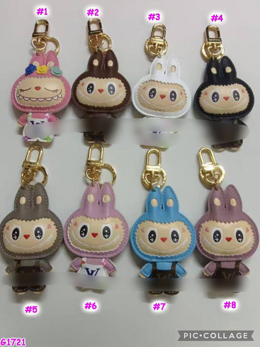 Vee labubu keychain