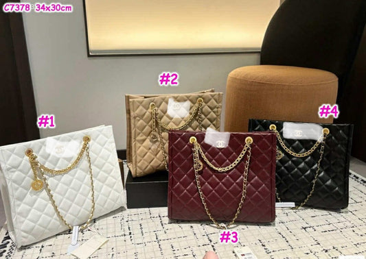 Double c leather