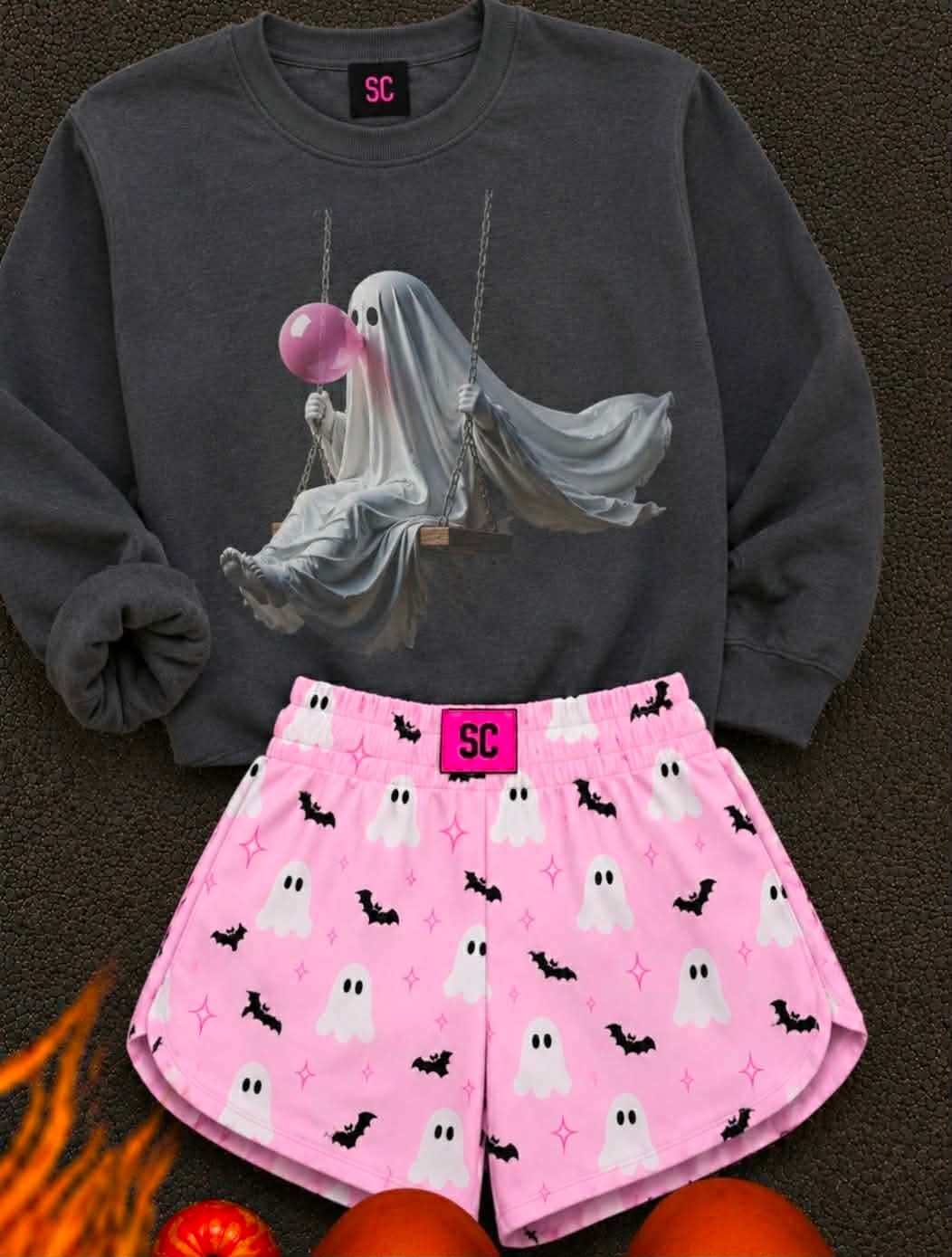 Swinging Ghosty Pullover Youth & Adult