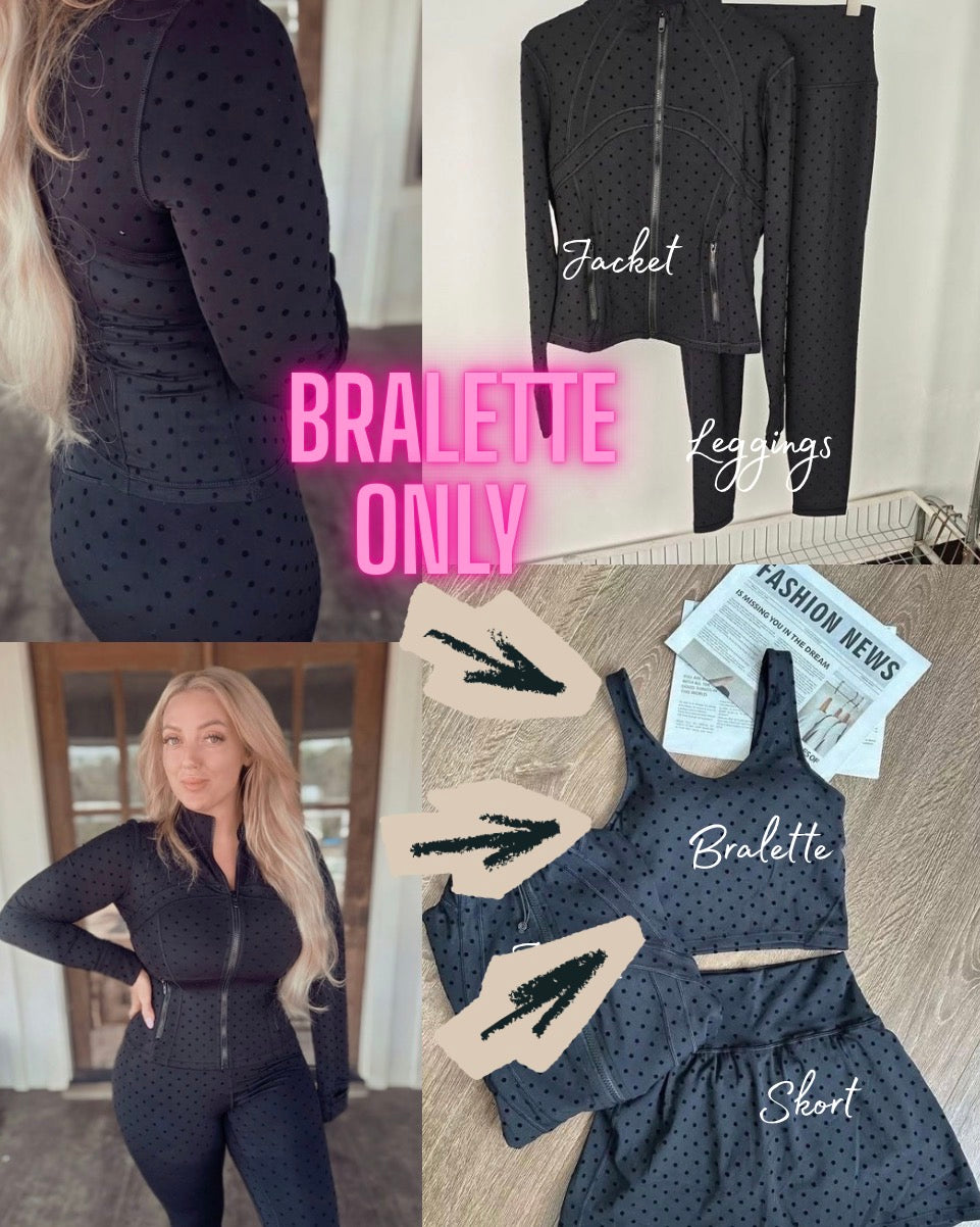 Lu girl dot {bralette only}