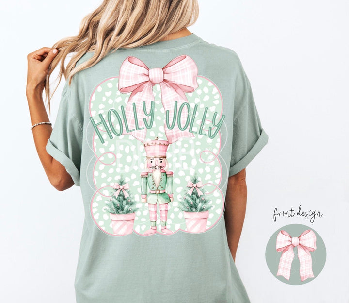 Holly Jolly Pocket Christmas Tee