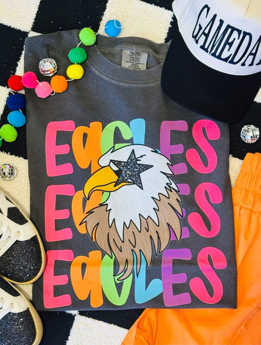 Colorful Mascot ADULT TEE OR PULLOVER