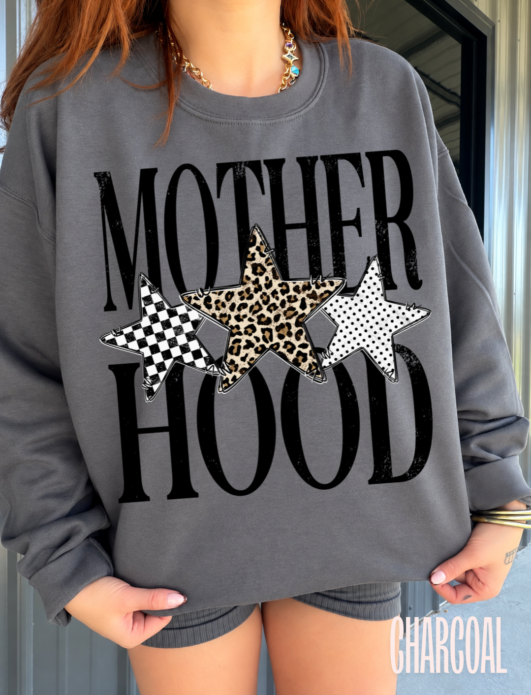 Motherhood Stars Pullover
