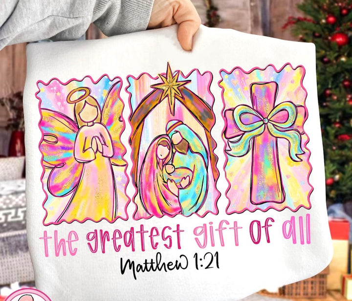 The Greatest Gift of All   ADULT & YOUTH TEE OR PULLOVER