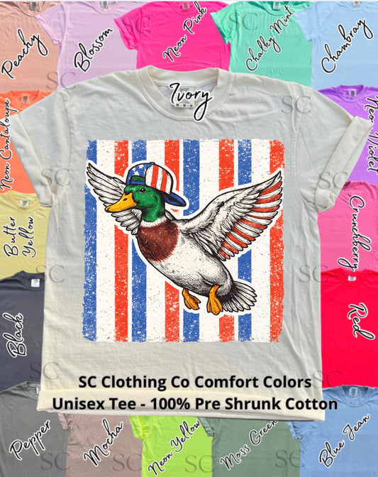 Freedom Flyaway Duck Comfort Colors Tee