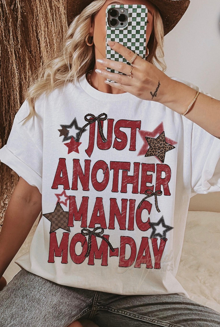 Just Another Manic Mom Comfort Colors Tee