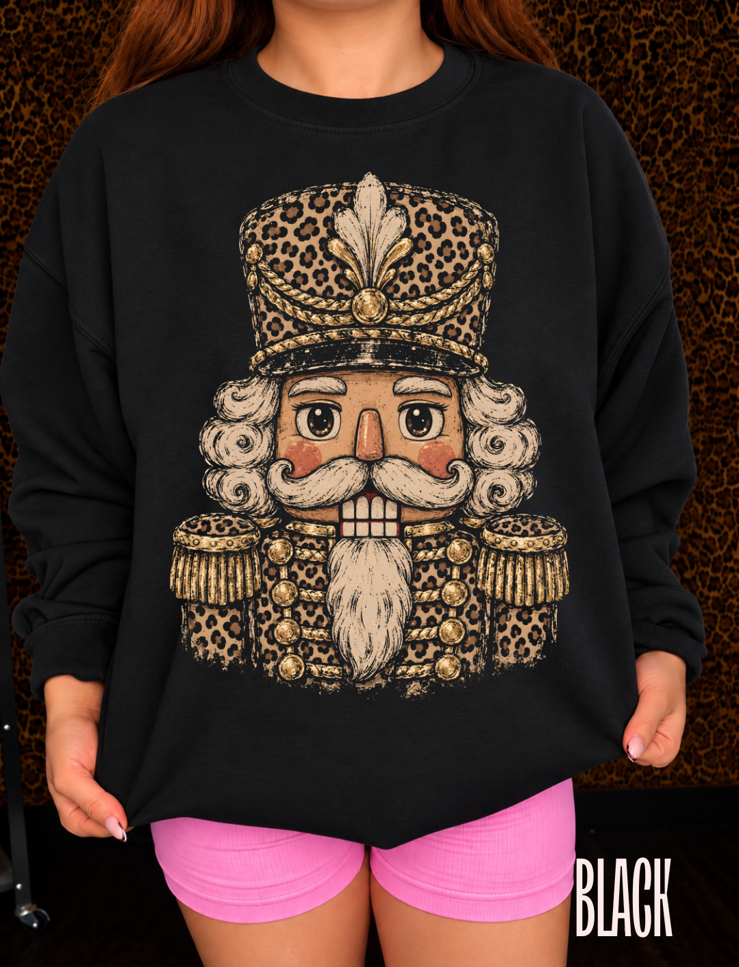 Cheetah Nutcracker Pullover