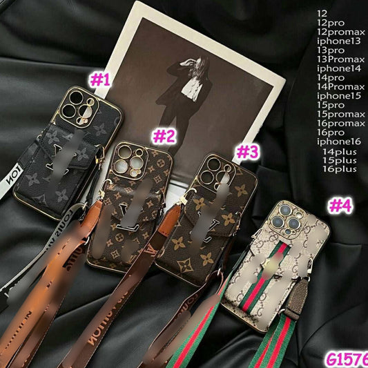 iPhone case with strap