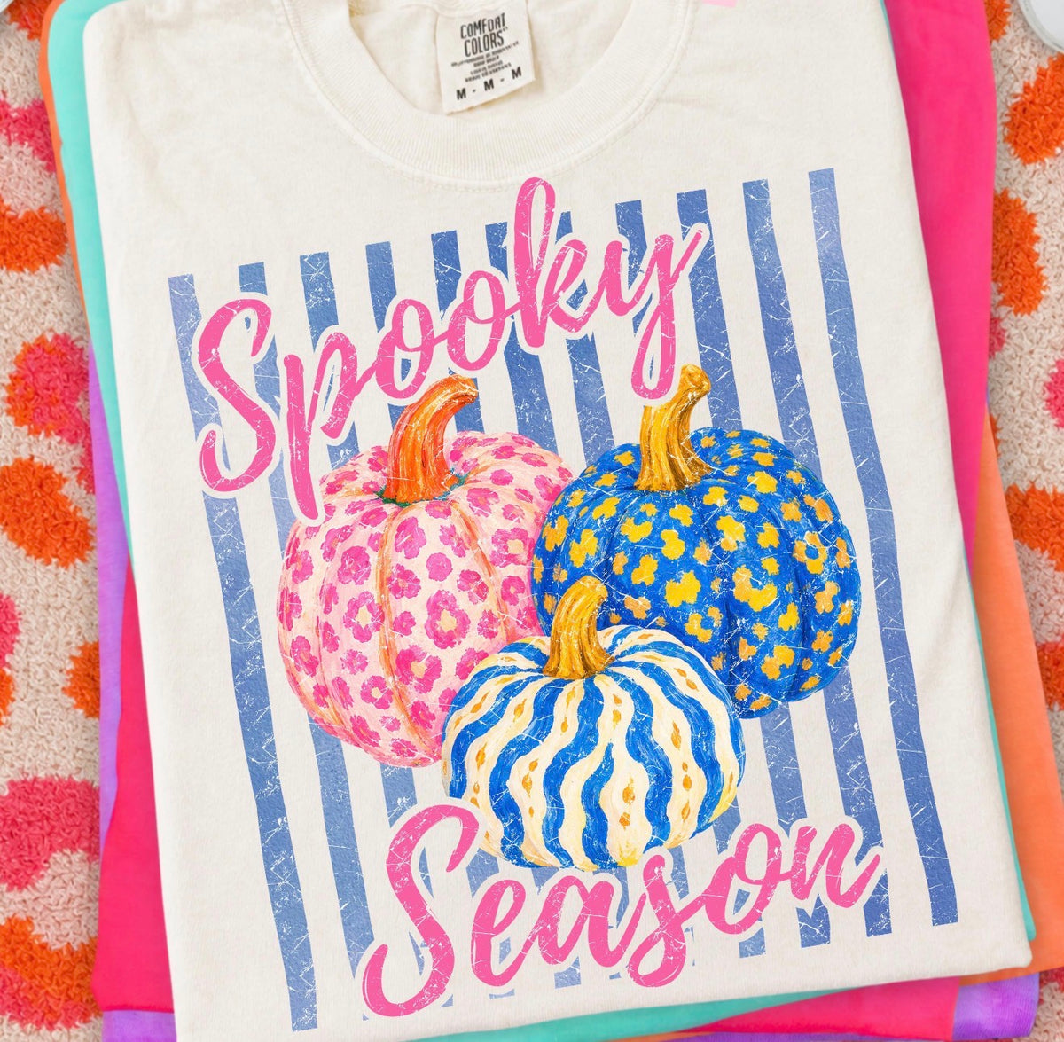 Spooky Season Girlie Comfort Colors Tee