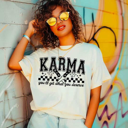 Karma ADULT TEE OR PULLOVER