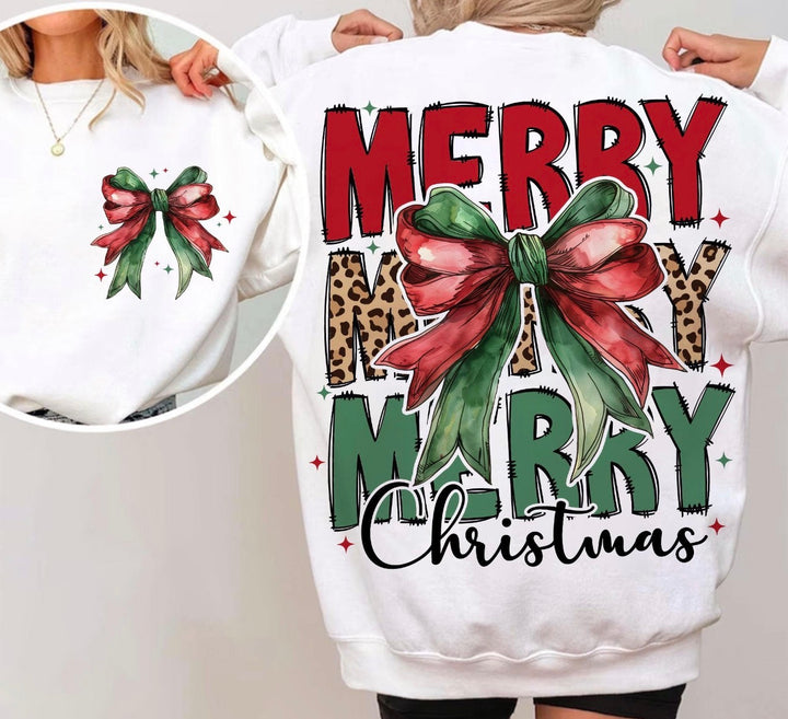 Merry Christmas   ADULT & YOUTH TEE OR PULLOVER