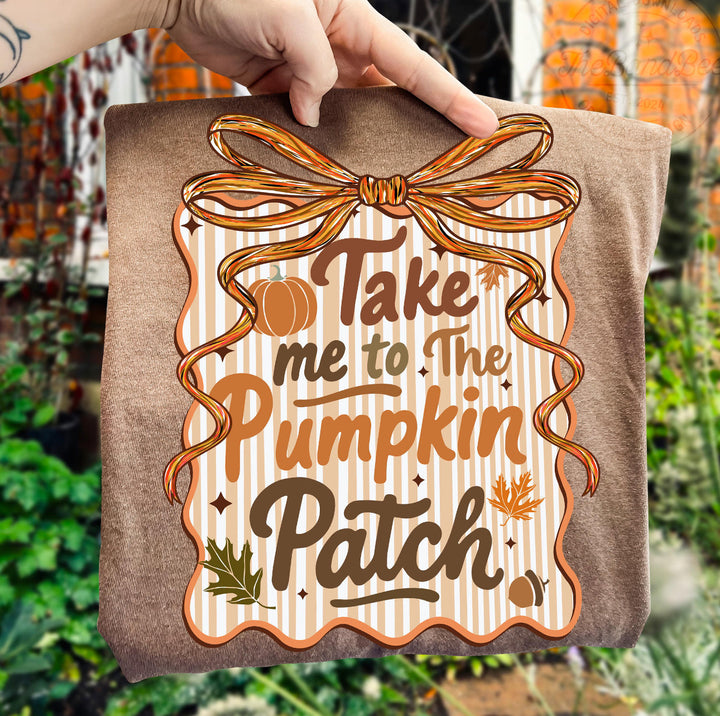 Take Me To The Pumpkin Patch Comfort Color Tee
