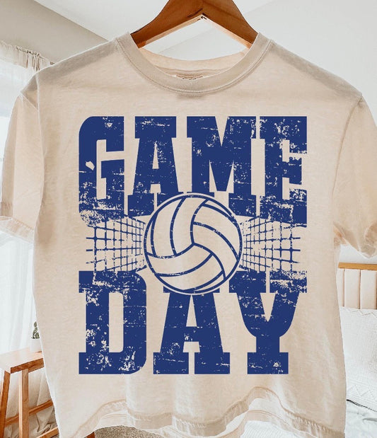 Game Day Volleyball 2 Comfort Colors Tee