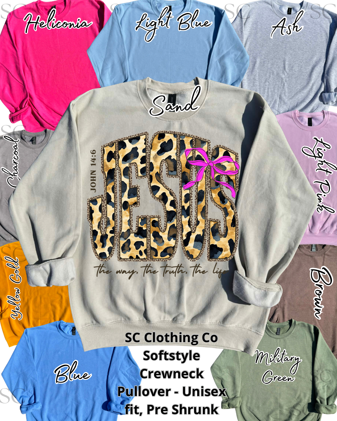 Pullover Cheetah Jesus