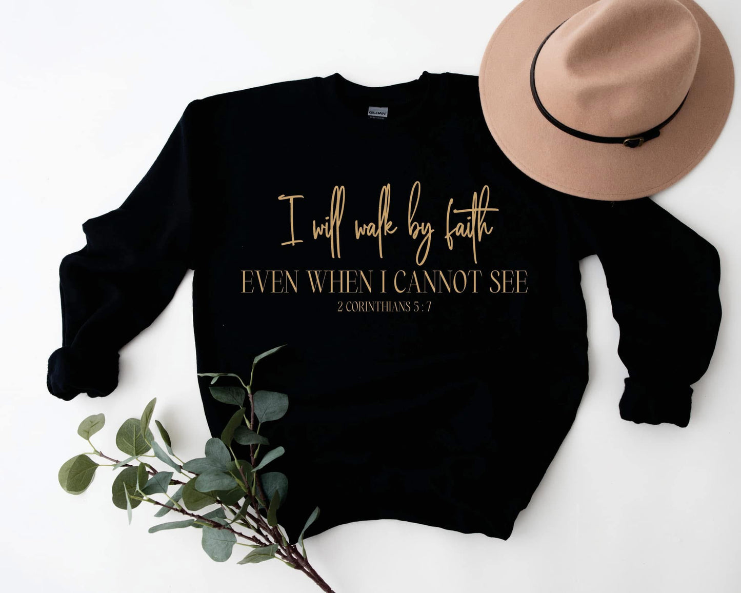 I will walk by faith pullover