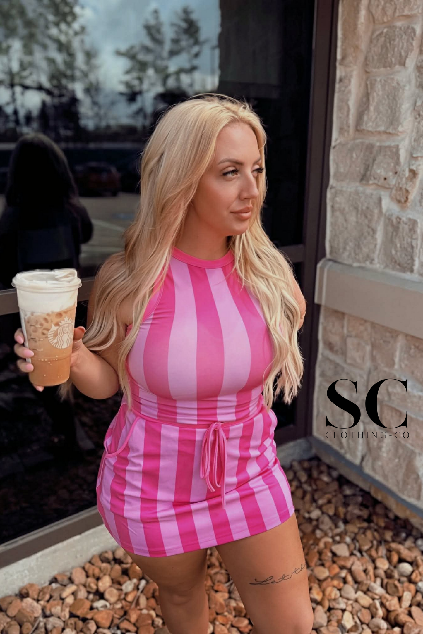 Barbie Burn Athleisure 2 Piece Skort Set by SC Arrival April