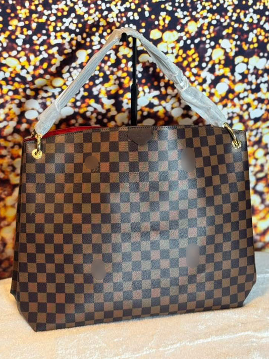 Vee Check delight Tote