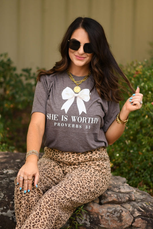 She is Worthy tee