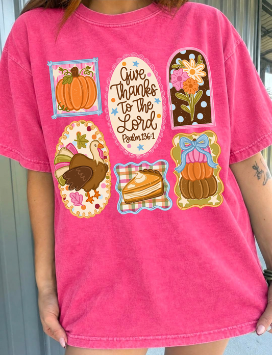 Christian Fall Frame Comfort Colors Tee