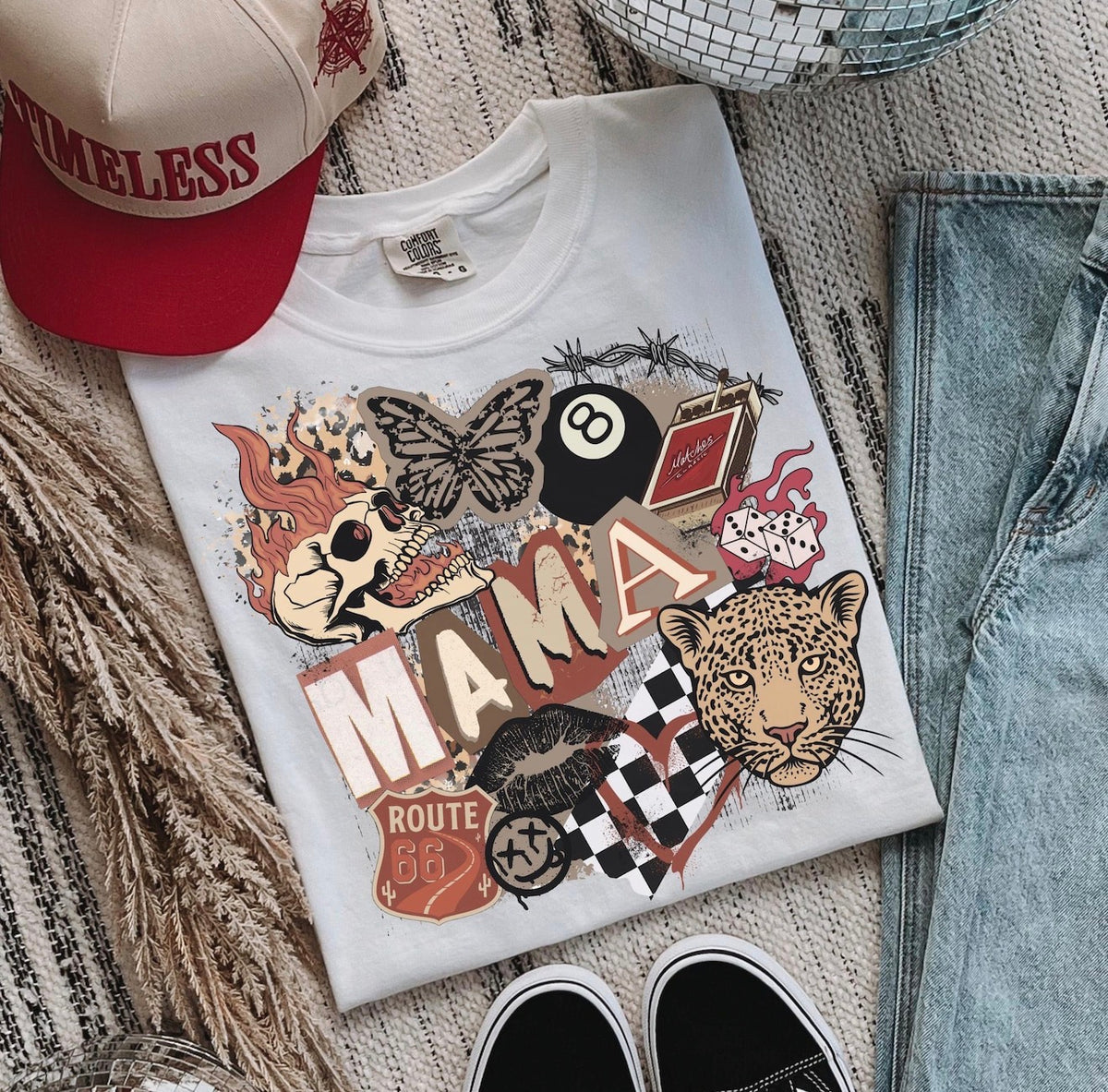 Mama Western Comfort Colors Tee