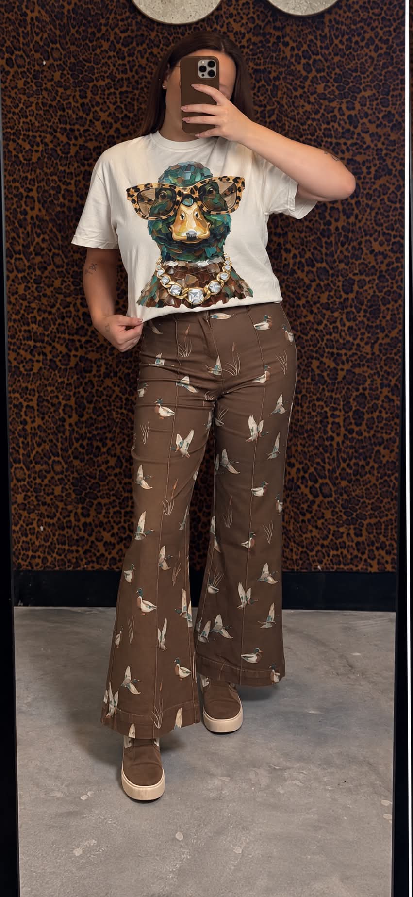 Brown Mallard Duck Pants live