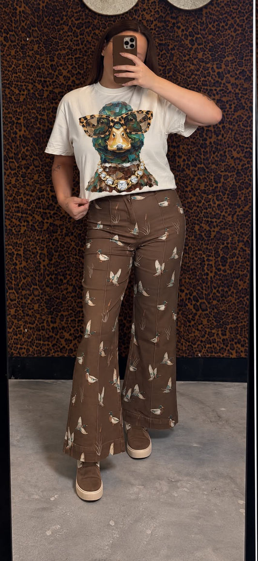 Brown Mallard Duck Pants live