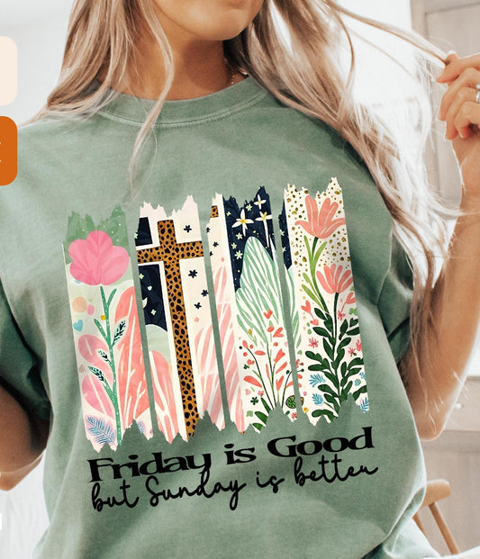 Sunday is better ADULT TEE OR PULLOVER