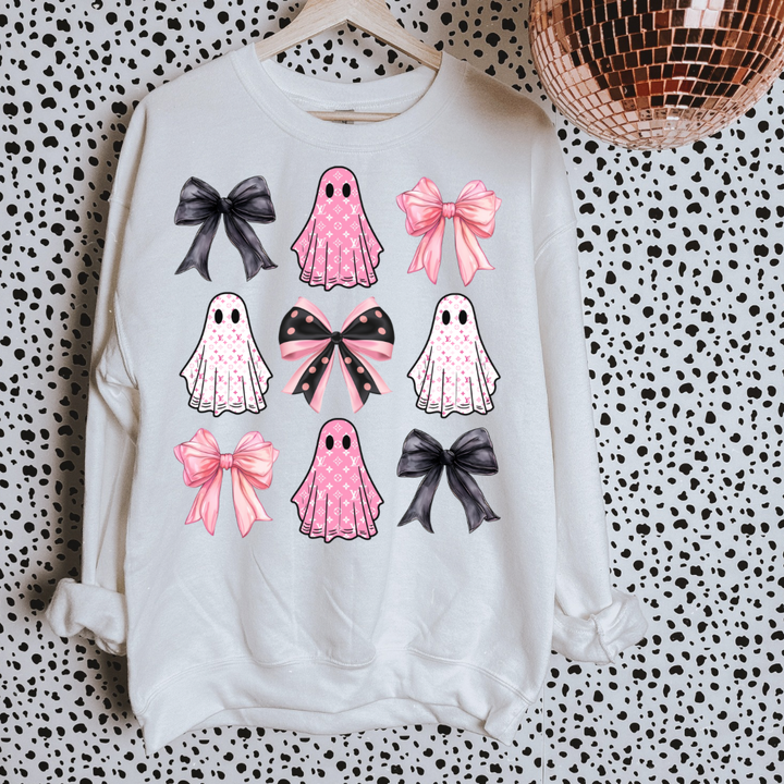 Pink boo jee ghosts Comfort Color Tee