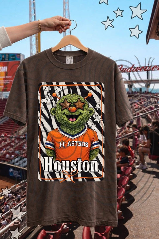 H Town Zebra Comfort Colors Tee
