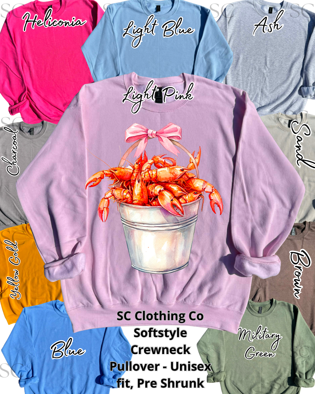Pullover Crawfish Bucket
