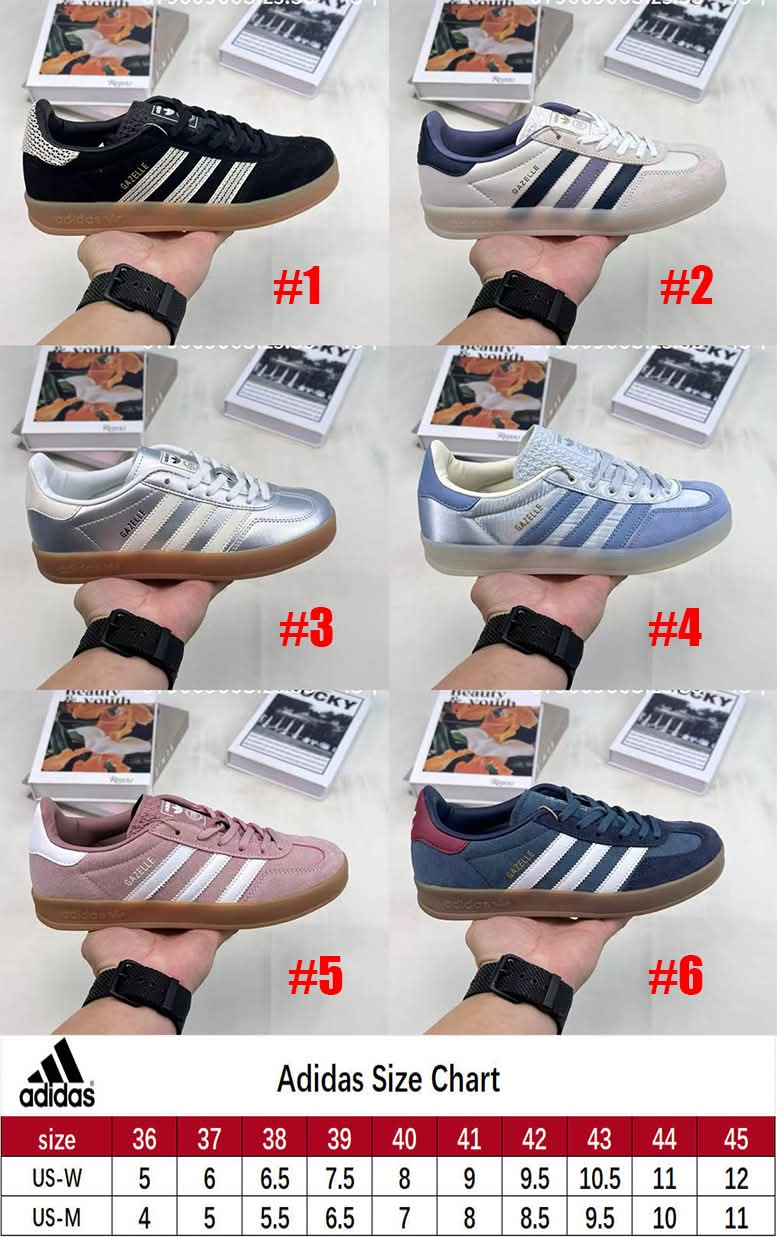 Adid gazel tennis shoes