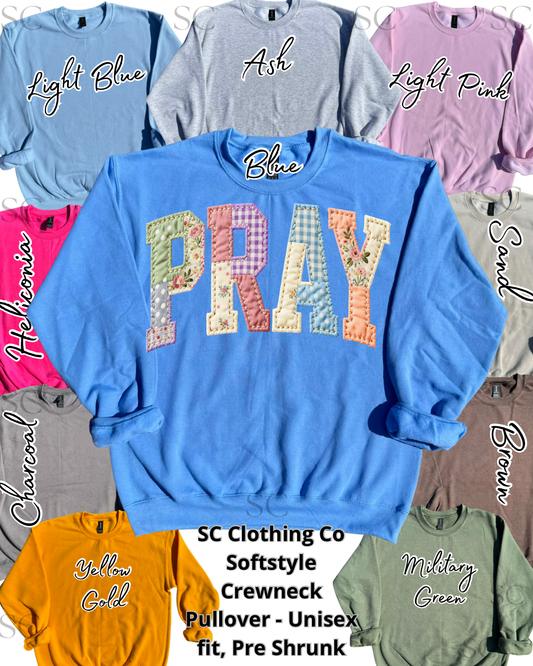 Pullover Faux Patchwork PRAY