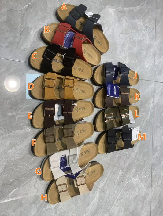 Double strap style birk sandal