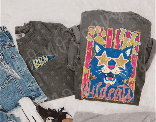 Blue Star Wildcat Comfort Colors Tee