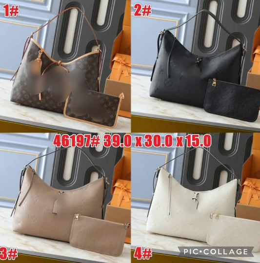 Vee shoulder with pouch