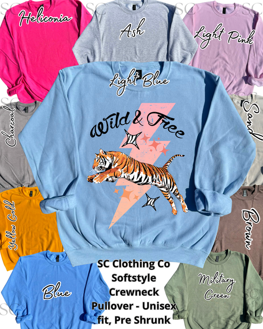 Pullover Wild & Free