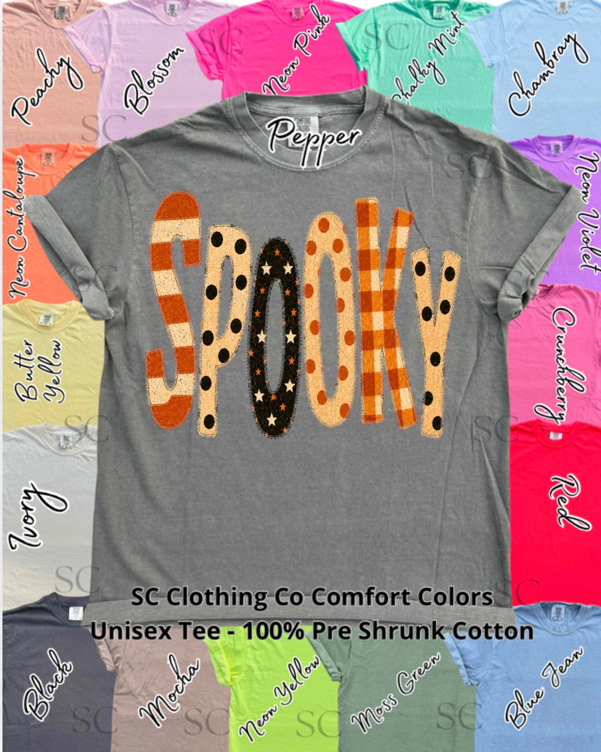 Spooky Comfort Colors Tee