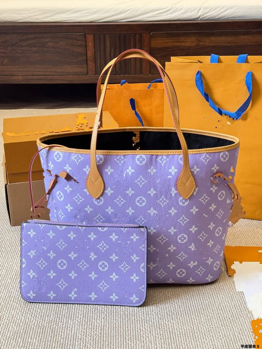 Lilac Never One Mid Tote