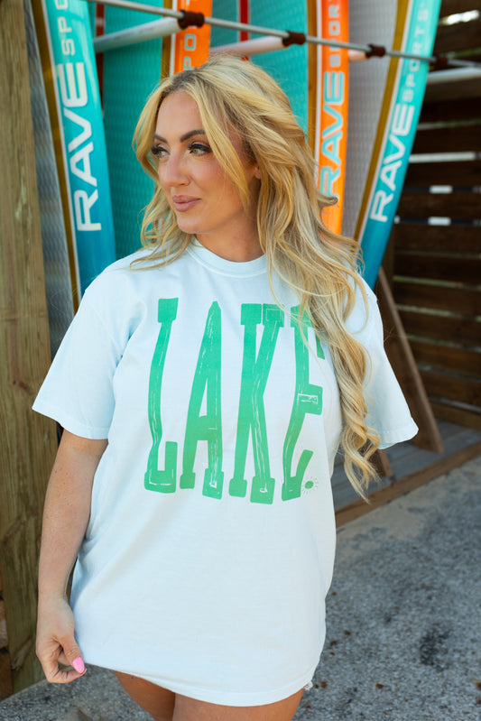LAKE. Comfort Colors Tee