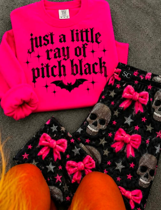 Just a Little Ray of Pitch Black Pullover Youth & Adult