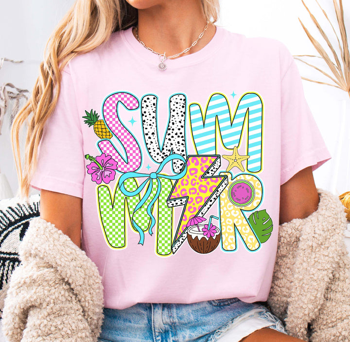 Colorful Summer ADULT TEE OR PULLOVER
