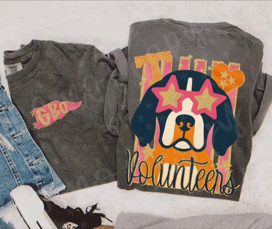 TN Smoky Star Pup Comfort Colors Tee
