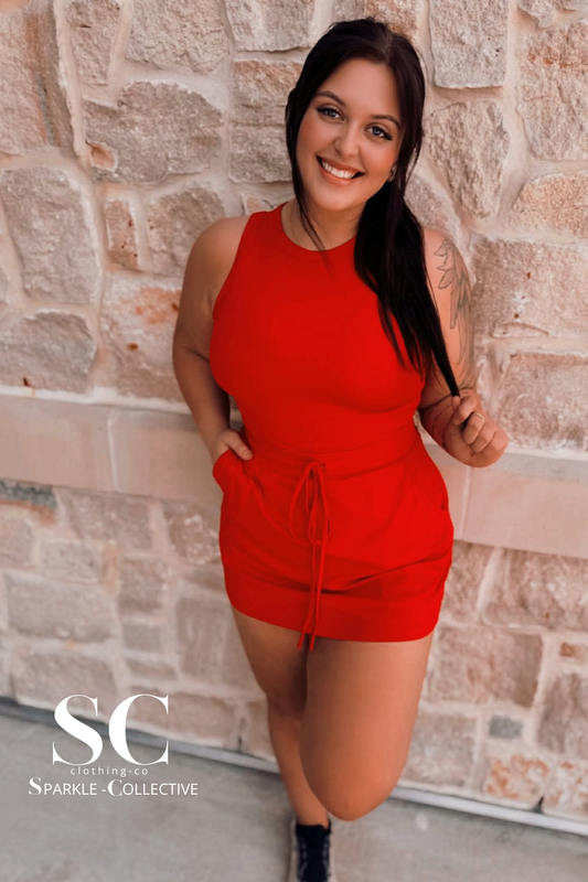 Firecracker Athleisure 2 Piece Skort Set by SC Arrival April