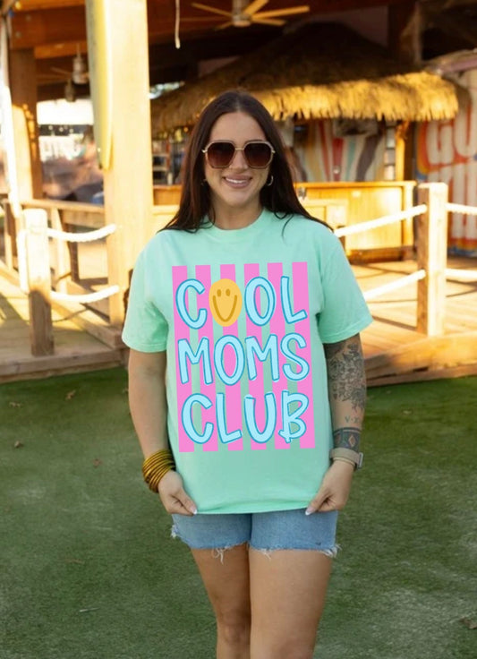 Cool Moms Club Comfort Colors Tee