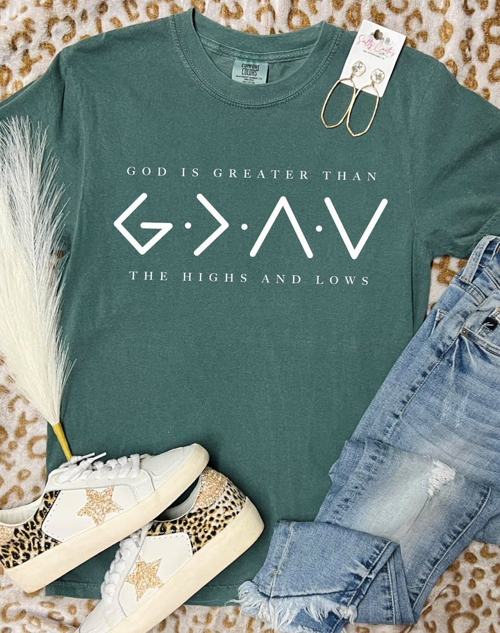 God is Greater Tee or Pullover