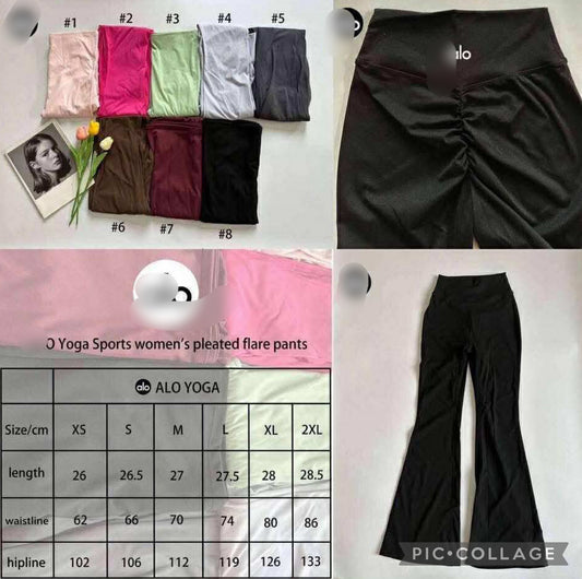 A lo flare pants