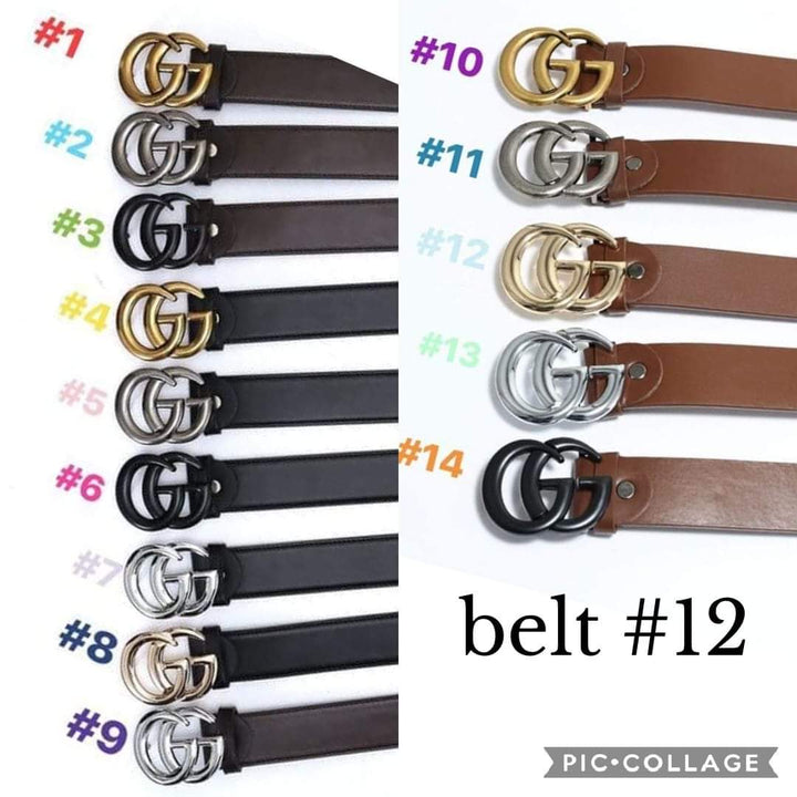 PRE-ORDER 1*1 belt REAL LEATHER BEST QUALITY